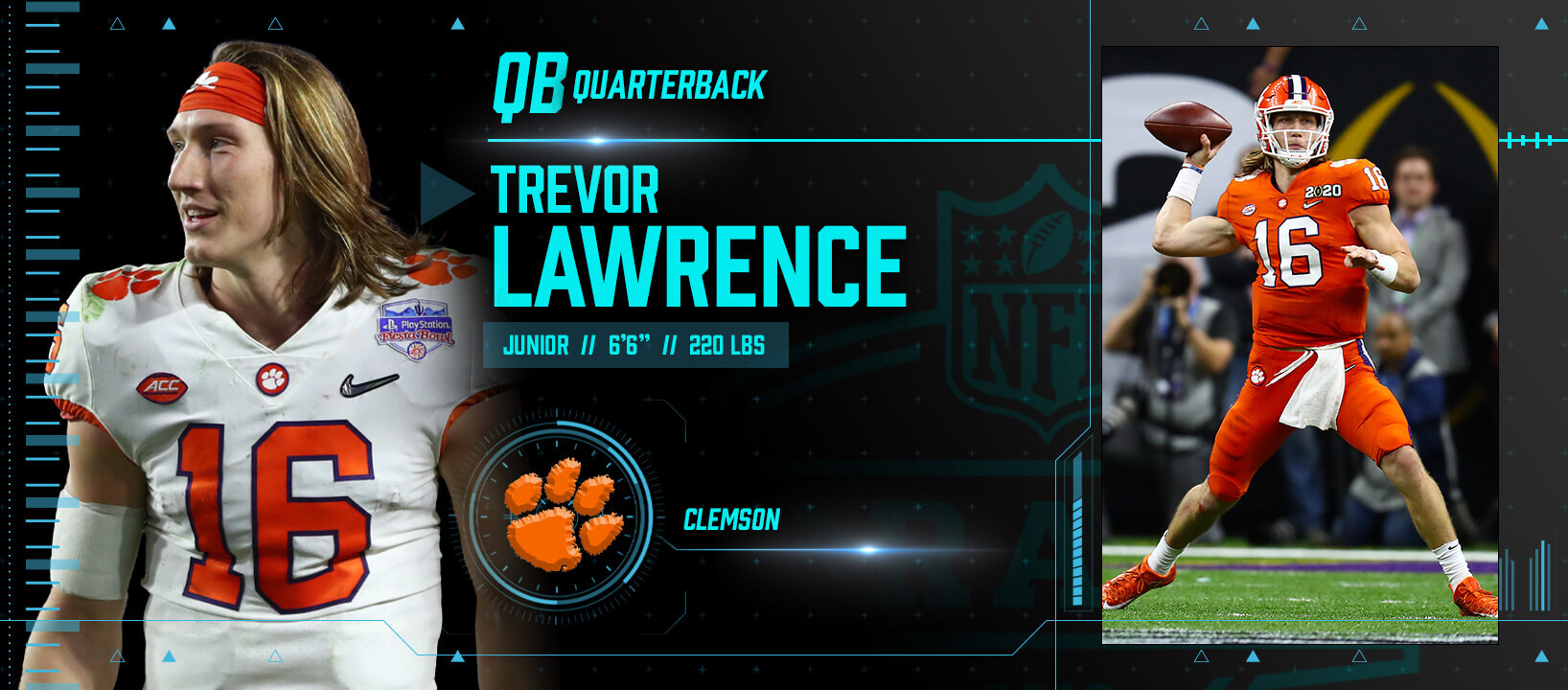 2021 NFL Draft Profile QB Trevor Lawrence FantasyPros