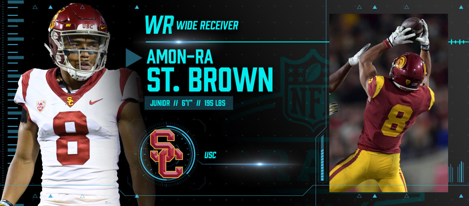 2021 Nfl Draft Profile Wr Amon Ra St Brown Fantasypros